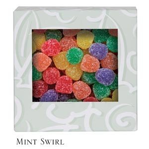 Six Corner Auto Bottom Candy Box - White - Case of 250 N7