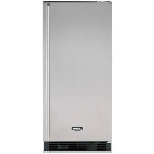 Clear Ice Maker Cabinet Finish: Black, Door Finish: Black Overlay Door, Hinge: Right