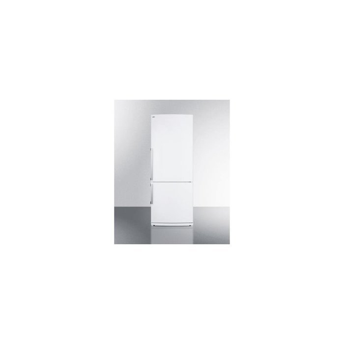 Summit FFBF280WXIM 28" Counter-Depth Bottom Freezer Refrigerator with 13.81 cu. ft. Capacity Adjustable Glass...