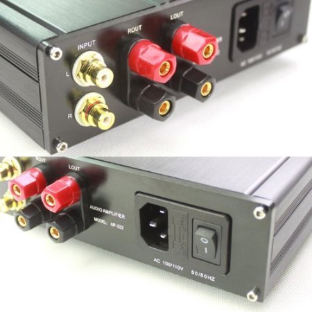 RioRand LM3886TF HIFI Digital Audio Stereo Amplifier Home 2 Channel 60W+60W