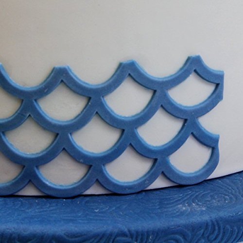 Scalloped Lattice Onlay Mold by Marvelous Molds N2