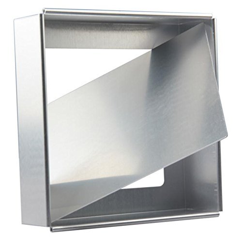 Aluminum Alloy 10 Inch Edge Square Cake Mould / Cake Pan, Drop Bottom
