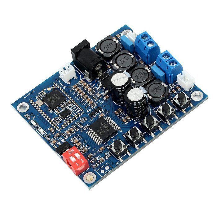 Icstation TDA7492P 2X25W Bluetooth CSR4.0 Stereo Audio Receiver Digital Amplifier Board N2
