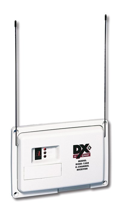 Linear DXSR-1508 Supervised 8-Channel Receiver, White