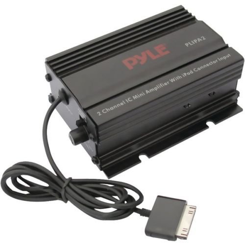 Pyle Plipa2 2-channel Mini Amp with Ipod Direct Input