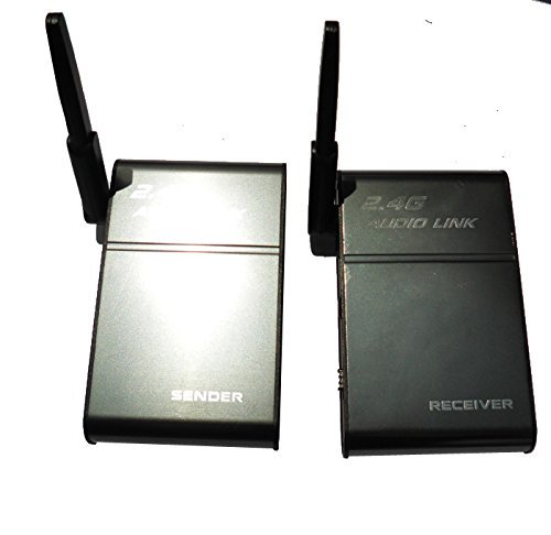 2.4G 2.4GHz Universal Stereo Wireless Music Companion Parter Audio Transmitter Receiver Speaker link Box Adapter