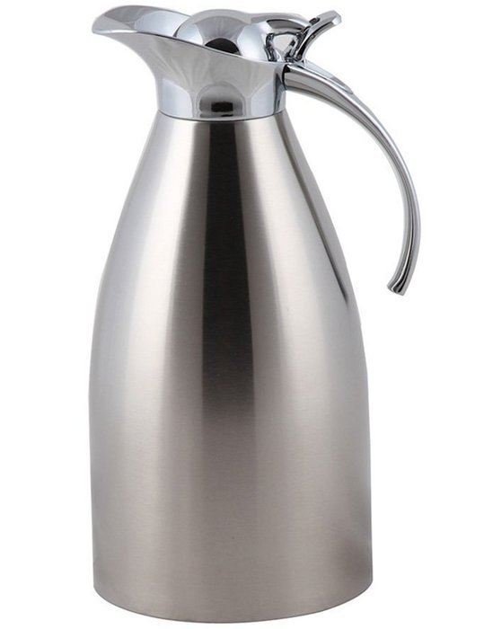 KAMLE 68 oz Thermal /Cold Coffee Milk Carafe Vacuum Insulated Stainless Steel Quality Thermal Pitcher, Beverage... N2