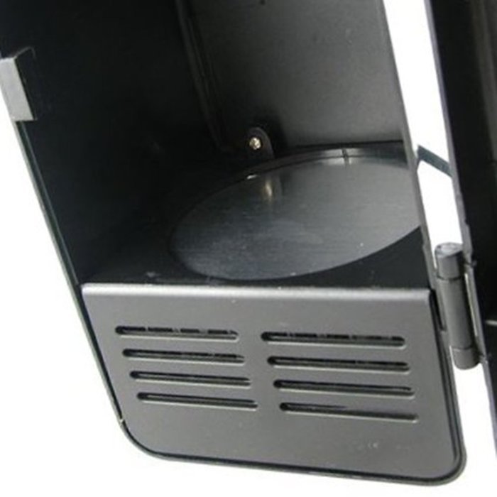 IMAGE&reg; Mini USB-Powered Fridge Cooler for Beverage Drink Cans in Cubicle and Home office (Black)