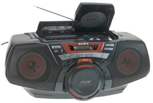 Sony Portable 1-Piece AM/FM/CD Cassette Boombox (CFDGT50) N3