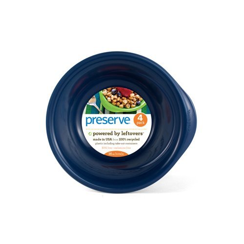 Preserve 16 Ounce Everyday Bowls - Midnight Blue, Case Of 8 - 4 Packs