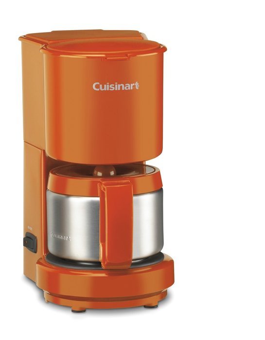 Cuisinart DCC-450BK 4-Cup Coffeemaker with Stainless-Steel Carafe, Black N8