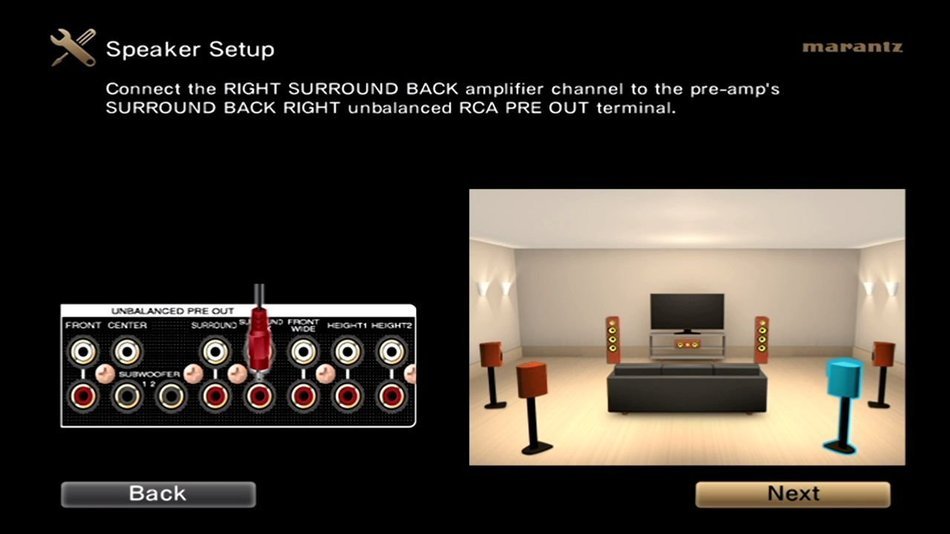 Marantz AV7702MK2 M11.2 Channel Max Processing Full 4K Ultra HD AV Pre Tuner with Bluetooth and Wi-Fi