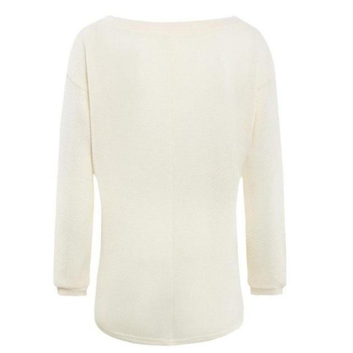 Knitted Pullover,Morecome Women Long Sleeve Loose Sweater Jumper Tops Knitwear N5