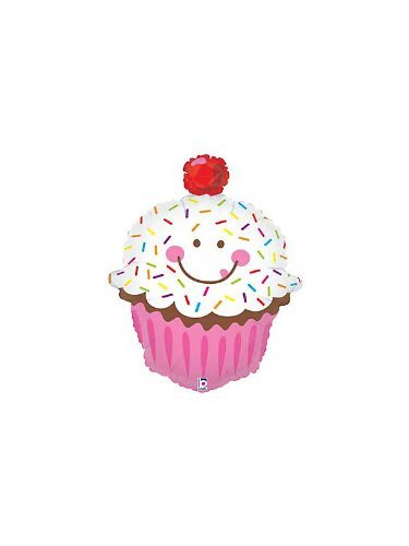 Betallic 85695 Sprinkled Cupcake Shop Flat, 31"