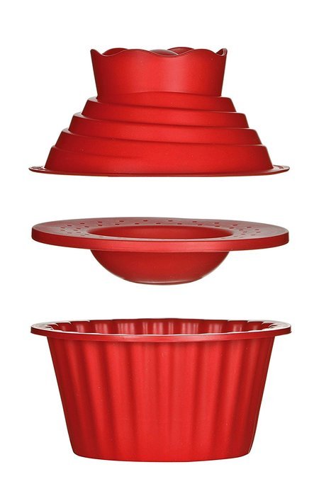 Jumbo Cupcakes Bake Set - 25x Bigger Than a Big Cupcake! - Also Includes Cupcake Recipe Book N9