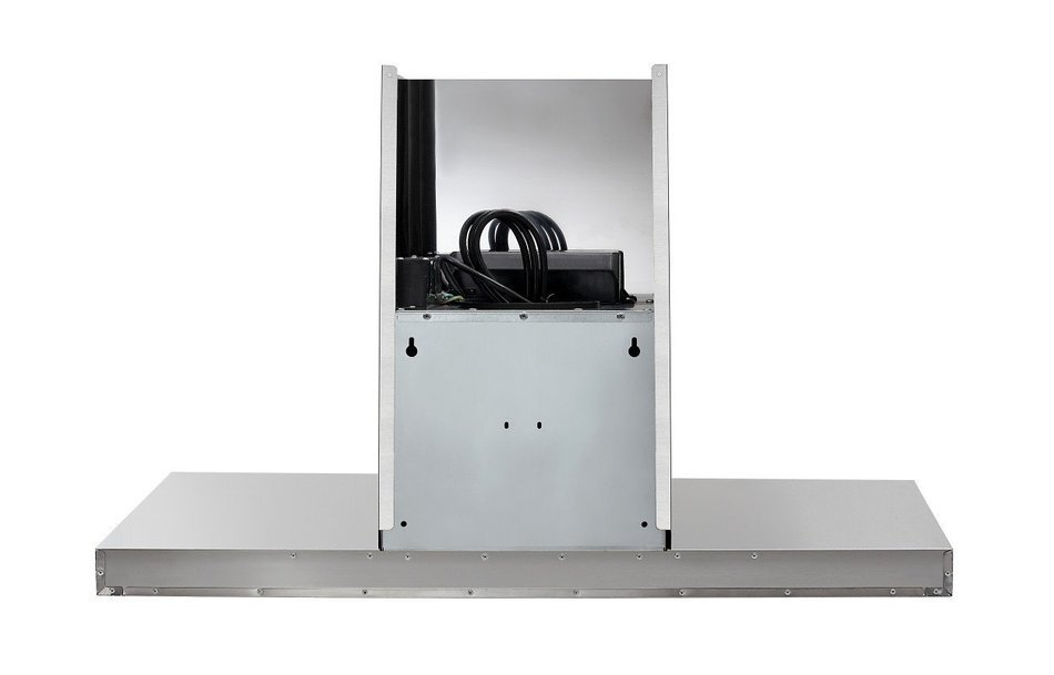Ancona Rectangle Front Dip Stainless Steel 600 CFM Wall Mount Range Hood, 30-Inch