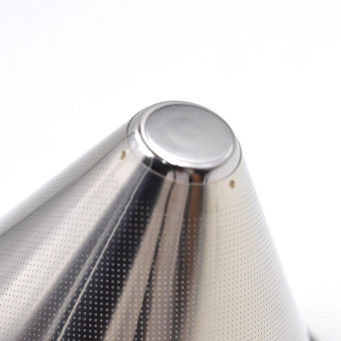 YC-Houseware Paperless Coffee Dripper Single Layer Fine Mesh Stainless Steel Coffee Filter Fits On Almost All... N4