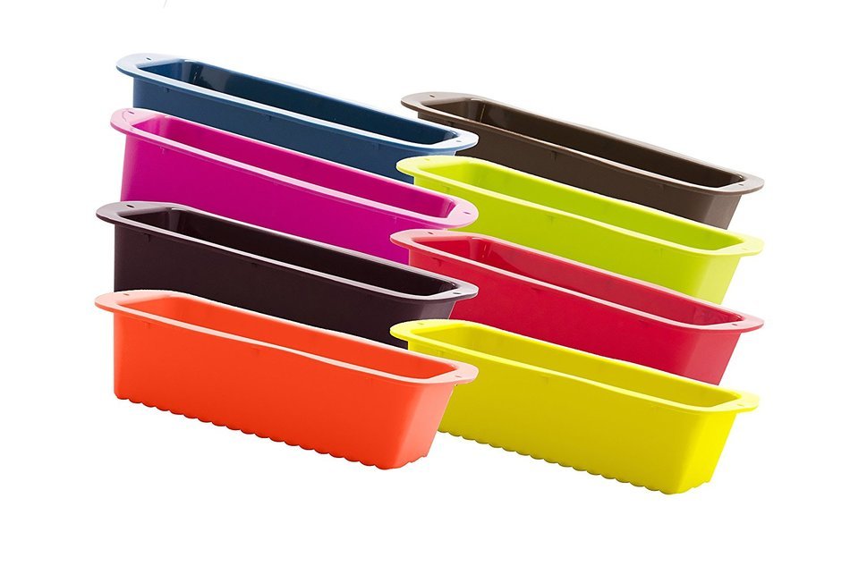 Marathon Housewares KW200009FU Premium Silicone Loaf Pan, Fuschia N7