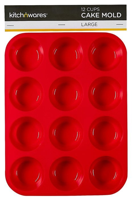 Small Silicone Mini Muffin Pans - Non-Stick Bakeware for Muffins, Cakes and Cupcakes - 12 Cups Silicone Mold /... N13