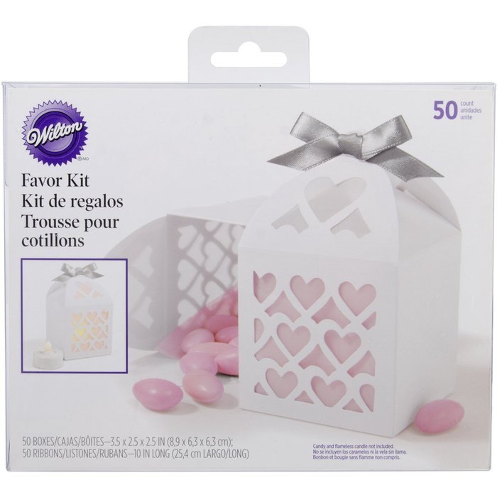 Wilton Paper Lantern Favor Box, White N3