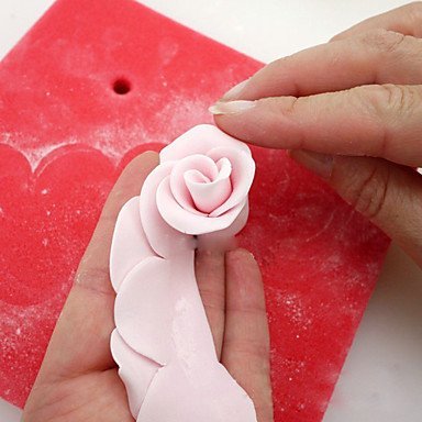 Y&XL&H 3Pcs Easiest Rose Mould Ever Fondant Cakes Tool N3