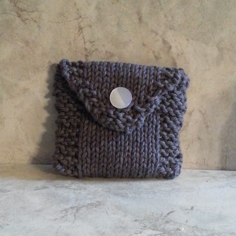 Grey Tea Bag Holder N2