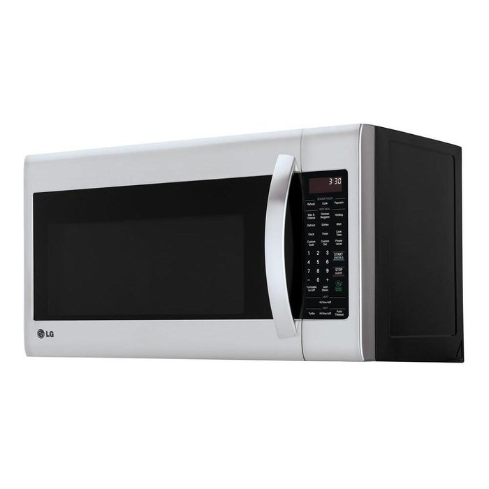 LG LMVM2033ST 30-Feet 2 Cubic Feet Over-The-Range Microwave, Stainless Steel