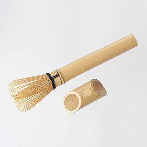 Tokyo Matcha Selection - Chasen : Matcha Whisk (L) - 2 Color (White,Sesame) Bamboo Tea Whisk from Japan [Standard... N4