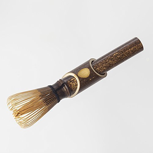 Tokyo Matcha Selection - Chasen : Matcha Whisk (L) - 2 Color (White,Sesame) Bamboo Tea Whisk from Japan [Standard... N5