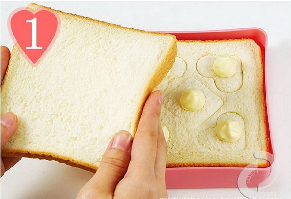 I'm Gift, Mini Heart DIY Baking Pan, Pink Mini Heart N2
