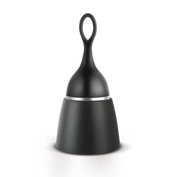 AdHoc Floating Tea Egg, Infuser with Stand, Ready to Use, Stainless Steel / Nylon Red, 13 cm, TE09 N4