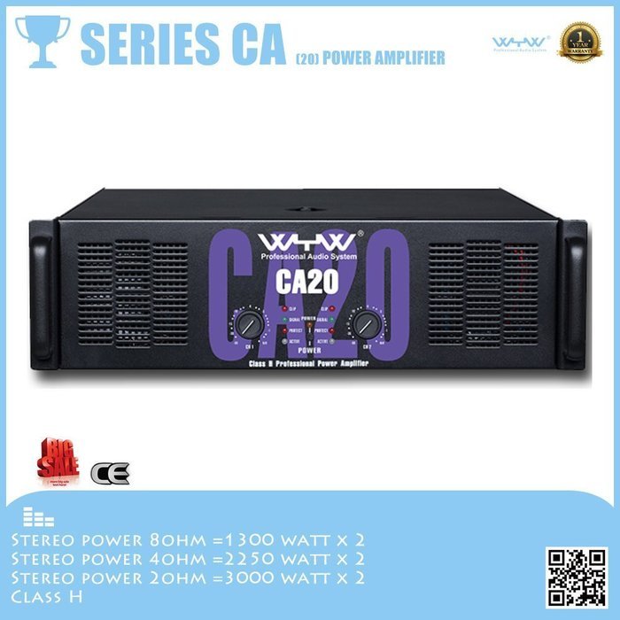 2016 new power amplifier for active speaker CA 20