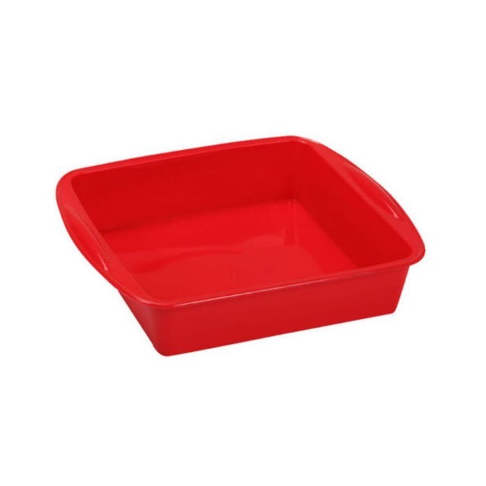 Square Cake Pans Food Grade Silicone Bread Mold Bakeware 7.3" &times; 1.6" 100% Quality