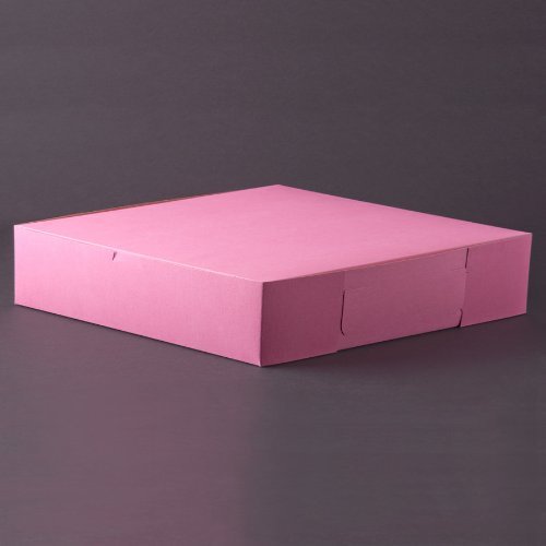 Lot of 50 Bakery or Cake Box PINK 20x14-1/2x4 for Half Sheet Cake