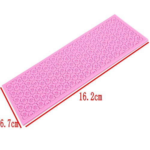 Genenic Silicone Fondant Chocolate Mould Cake Decorating Mold Lace Mat N2