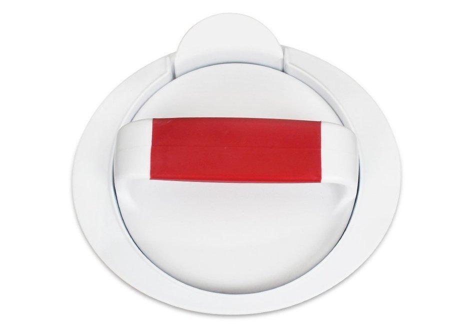 Aprince Burger Press, Hamburger Patty Maker, Hamburger Presser (White - Square Plastic) N8
