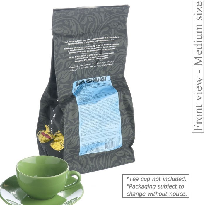 Metropolitan Tea 200 Count Pyramid Shaped Teabags, Irish Breakfast Tea N5