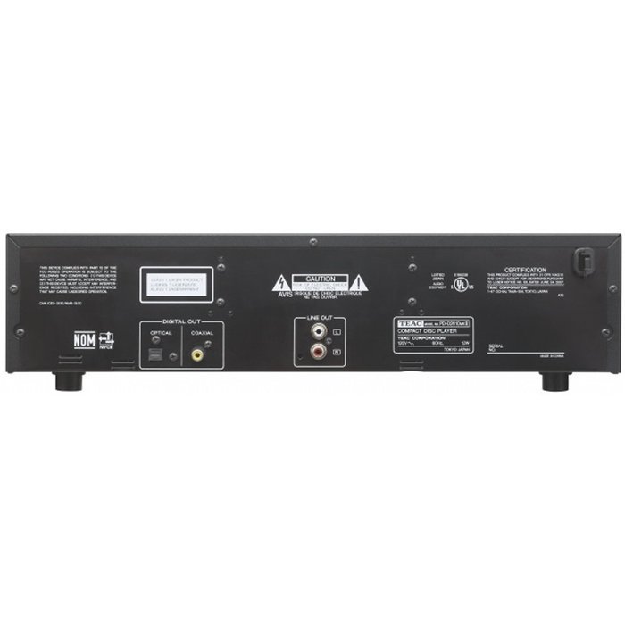 Teac 5-Disc Carousel CD Player with Remote (12-PD-D2610MK2) with Trisonic Laser Lens Cleaner for DVD/CD Players