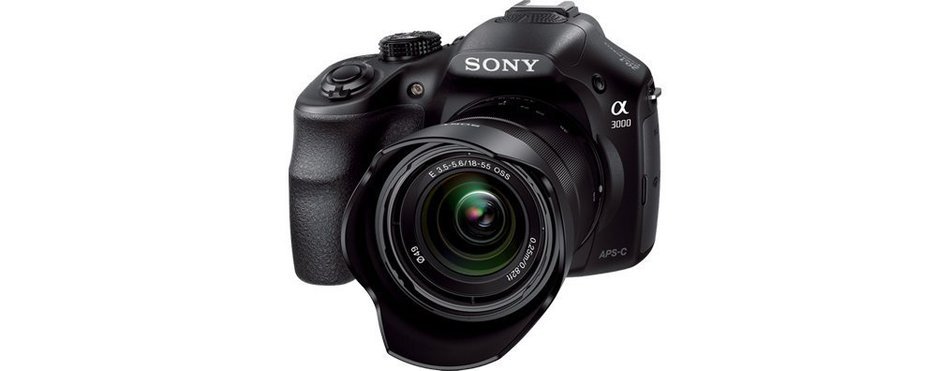 SONY ALPHA 3000 KIT 18-55 MM SCHWARZ ILCE-3000K Camera N7