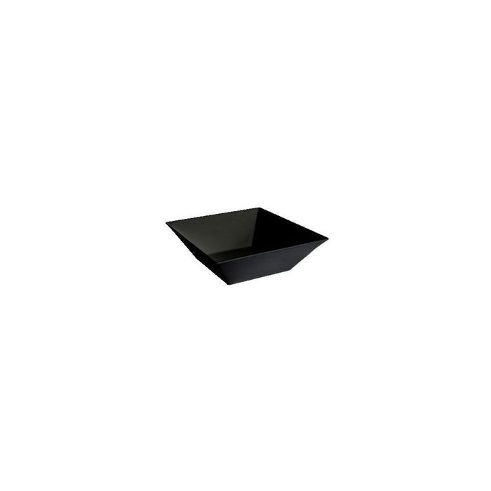 Siciliano ML-248-BK Square Bowl, 5.7 quart, Black (Pack of 3)