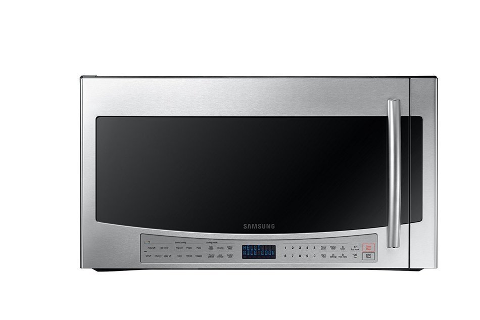 Samsung ME21F606Over-The-Range Microwave with Sensor Cooking, 2.1 Cubic Feet
