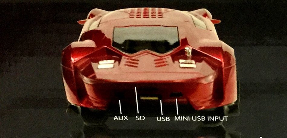 Mini Car Portable Speaker /Usb Sd/ Fm Radio