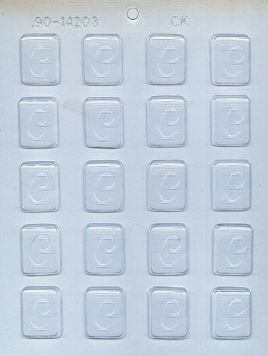 CK Products 1-1/4-Inch C-Initial Mint Chocolate Mold