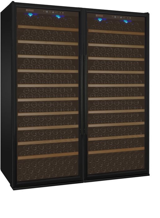Allavino YHWR99-2SRN 99 Bottle Dual-Zone Wine Cellar Refrigerator - Stainless Door