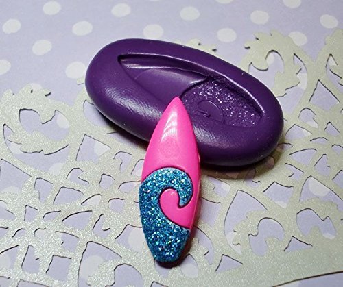 Silicone Molds Tropical Beach Theme Set Moulds - Fondant Chocolate Polymer Clay N6