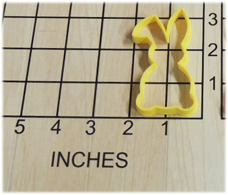 Easter Bunny shape Fondant Cookie Cutter #1102 N2