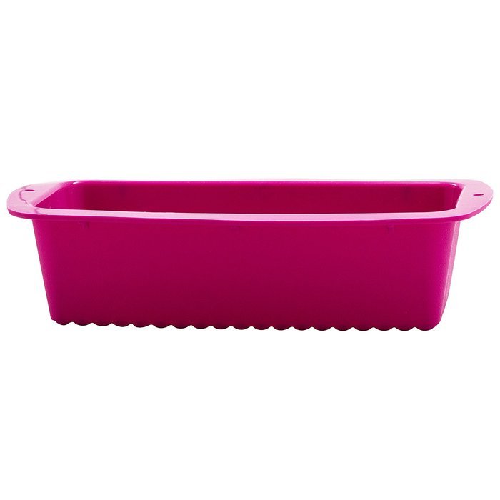 Marathon Housewares KW200009FU Premium Silicone Loaf Pan, Fuschia N10