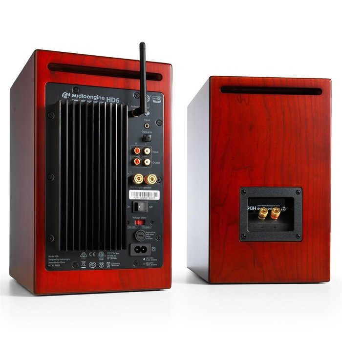 Audioengine HD6 Powered Speakers (Pair) Walnut N10