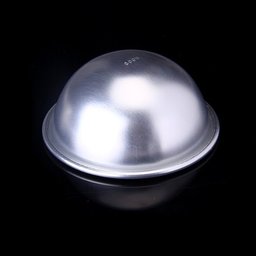 8cm Hemisphere Round Half Cake Pan Mold N7
