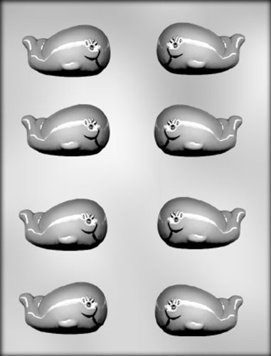 CK Products 2-1/2-Inch Whale Chocolate Mold